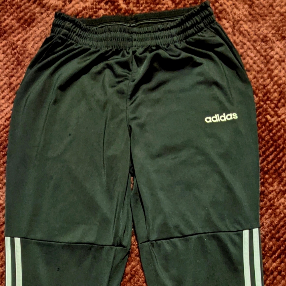 Adidas training half way button up pants